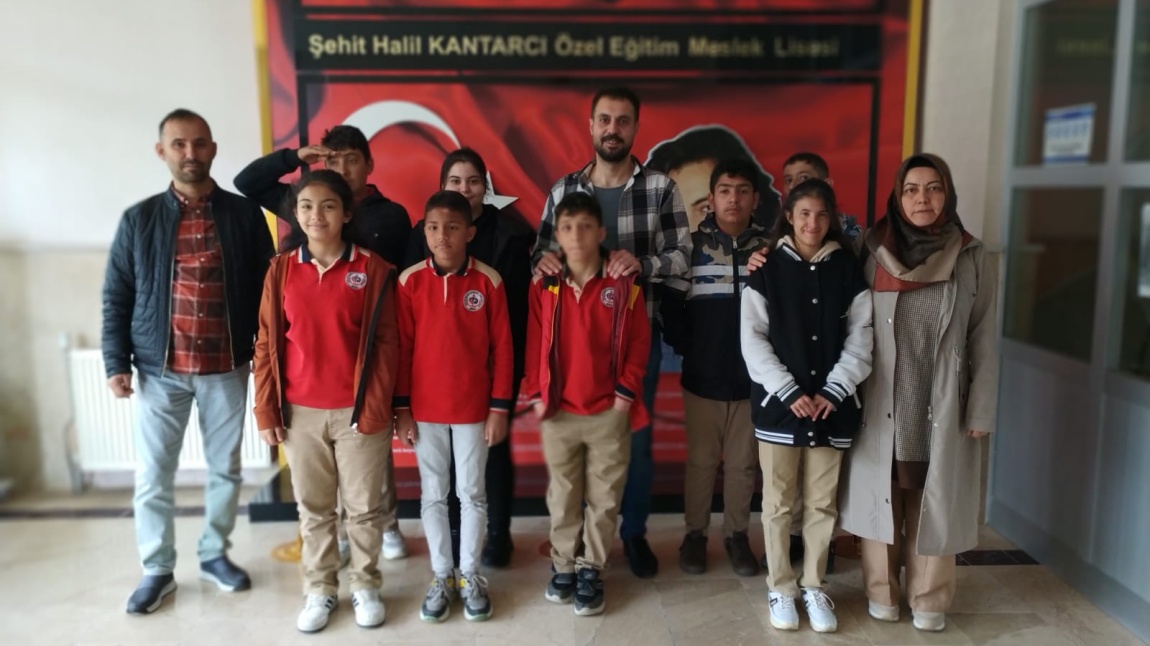 Şehit Halil Kantarcı Özel Eğitim Meslek Lisesini Ziyaret Ettik